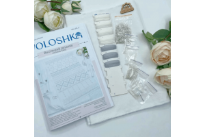 Набір для вишивання нитками весільного рушника VRM_001_R